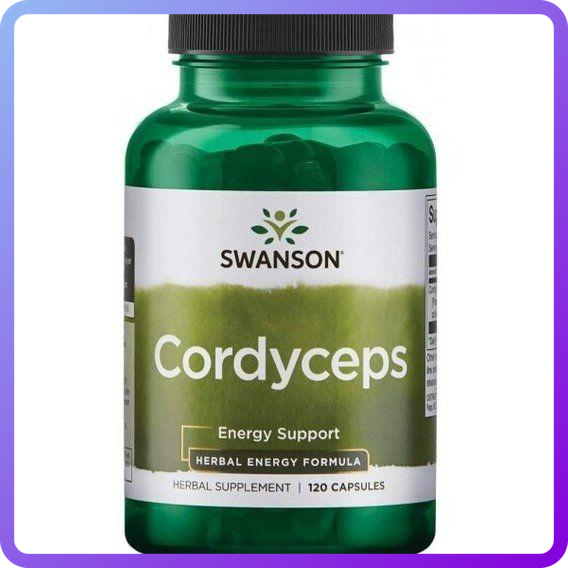 Кордицепс Swanson Cordyceps 600 мг 120 капс (346603)