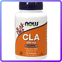 Жиросжигатель Now Foods CLA 800 мг (90 желатиновых капсул) (226857)