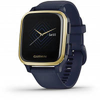 Смарт-годинник Garmin Venu SQ Music Navy/Light Gold (010-02426-12)