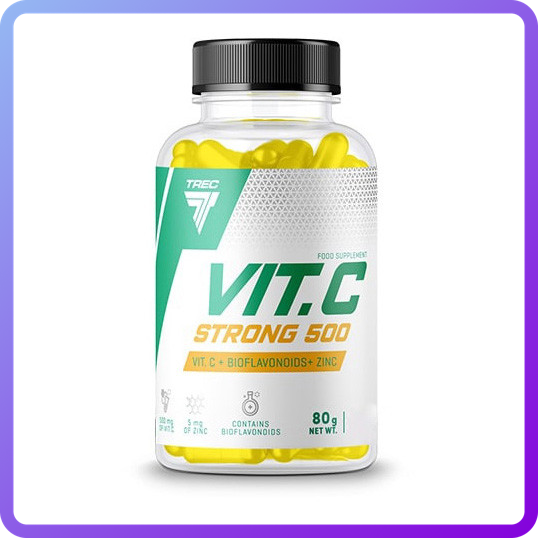 Вітаміни і мінерали TREC nutrition Vit.C Strong 500 + ZINC 200 капс (345578)