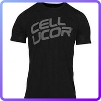 Футболка Cellucor Vintage Stacked Tee Large Black (346619)