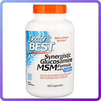 Препарати для відновлення суглобів і зв'язок Doctor's s BEST Synergistic Glucosamine MSM Formula (180 кап) (452215)