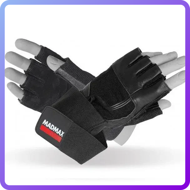 Рукавички MadMax OUTDOOR GLOVES MOG 001 Чорний/Сірий (347619)