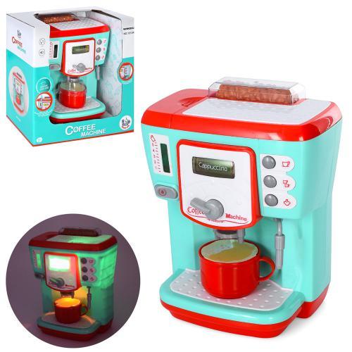 KM1513K Кавоварка іграшка 25 см, звук, світло, ллється вода, коробка 27-28,5-6 см