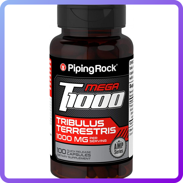 Трибулус Piping Rock Ultra Tribulus Max 1000 мг 100 капс (342187)
