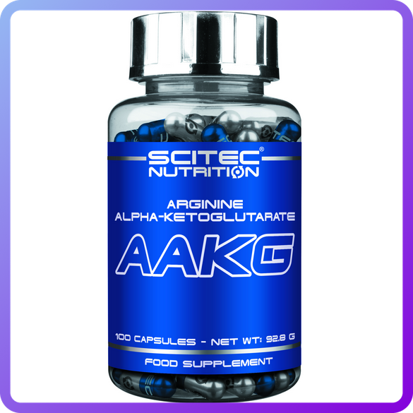 Передтренувальний комплекс Scitec Nutrition AAKG 800 mg (100 кап) (336519)