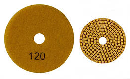 Черепашка (диск) для сухого шліфування Baumesser Standard №120 на липучці