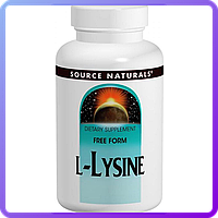 Аминокислоты Source Naturals L-Lysine 1000 мг (100 таблеток) (226930)