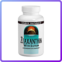 Препарат для поддержки органов зрения Source Naturals Zeaxanthin with Lutein 10 мг (60 капсул) (105642)
