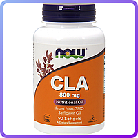 Жиросжигатель Now Foods CLA 800 мг (90 желатиновых капсул) (337957)