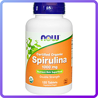 Препарат для поддержки работы организма Now Foods Spirulina 1000 мг (120 таблеток) (337965)