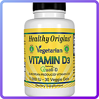 Вітаміни і мінерали Healthy Origins Vegetarian Vitamin D3 5000 iu (30 кап) (107467)