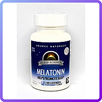 Снотворное Source Naturals Sleep Science Melatonin 1 мг (100 таблеток) (226938)