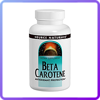 Бета Каротин Source Naturals Beta Carotene (Vitamin А) 25000 IU (100 желатинових капсул) (337981)