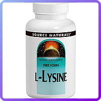 Аминокислоты Source Naturals L-Lysine 500 мг (250 таблеток) (105661)