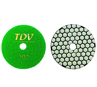 Алмазная черепашка (диск) для сухого шлифования TDV зернистость №200