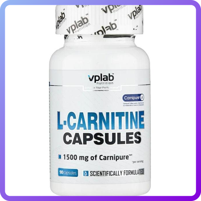 Жироспалювач VPLab L-Carnitine 1500 мг (90 капс) (341029)