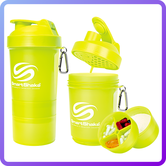 Шейкер SmartShake Original NEON Lime (600 мл) (336578)