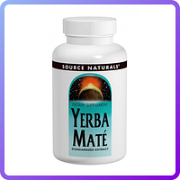 Парагвайський Чай Мате Source Naturals Yerba Mate 600 мг (90 таблеток) (226952)