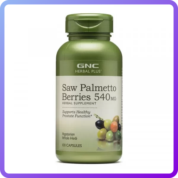Со пальметто GNC Saw Palmetto Berries 540 мг 100 капс (345635)