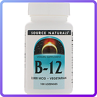 Вітамін В 12 Source Naturals Vitamin В 12 2000 мкг (200 таблеток) (337994)