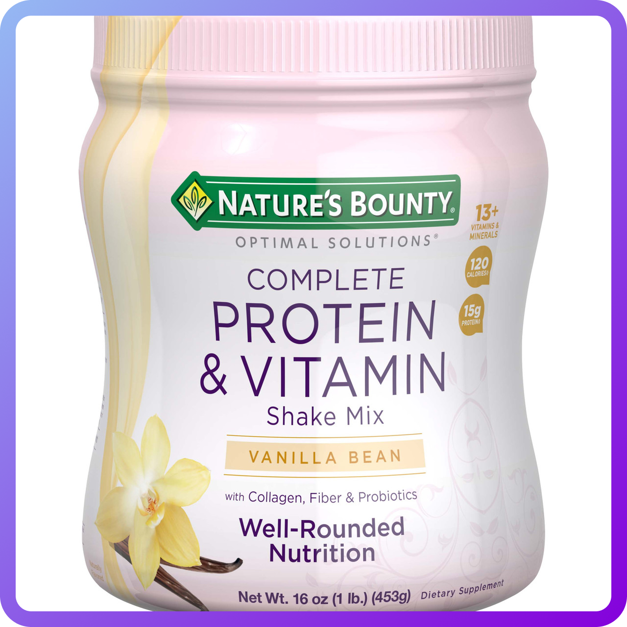Протеїн nature's Bounty Optimal Solutions Protein Shake 454 г (343269)