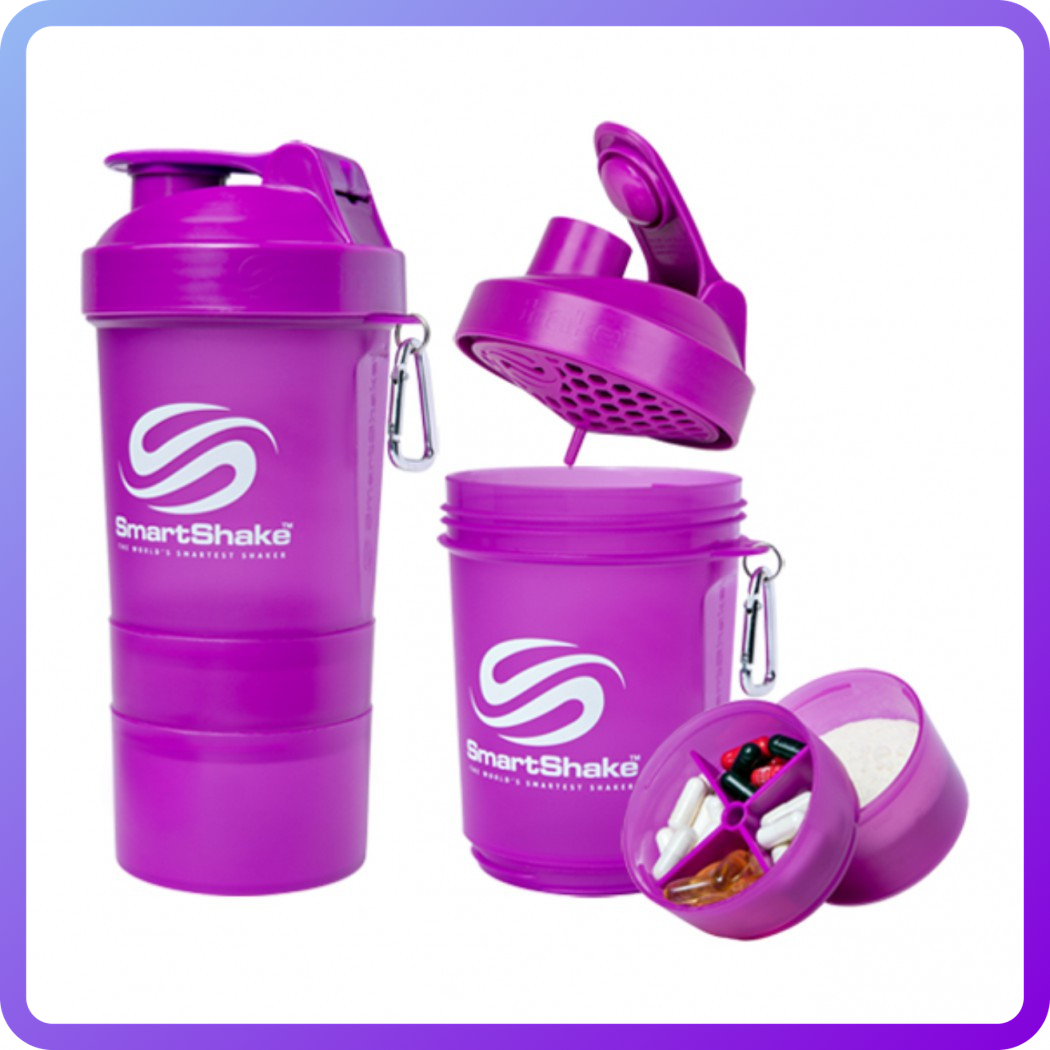 Шейкер SmartShake Original NEON Purple (600 мл) (336581)
