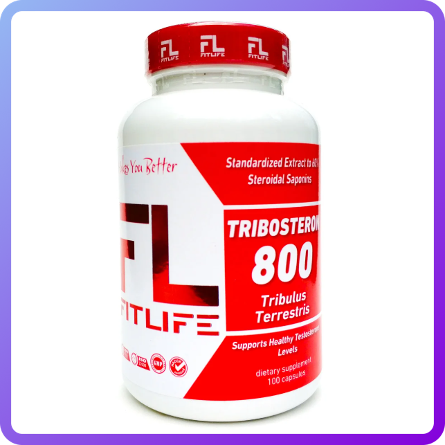 Протеїн FitLife Tribosteron 800 (100 капс) (339784)