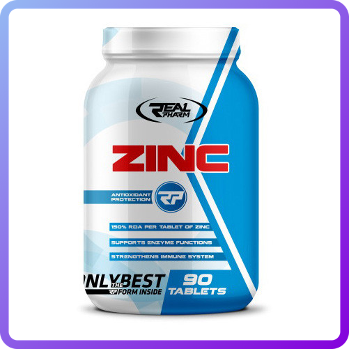 Вітаміни і мінерали Real Pharm Zinc 90 таб (345664)