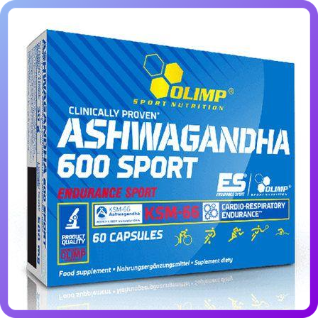 Екстракт кореня ашваганди Olimp Labs Ashwagandha 600 Sport 60 капс (346693)