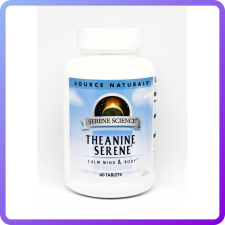 Амінокислоти Source Naturals Serene Science L-Theanine Serene (60 таблеток) (338068)