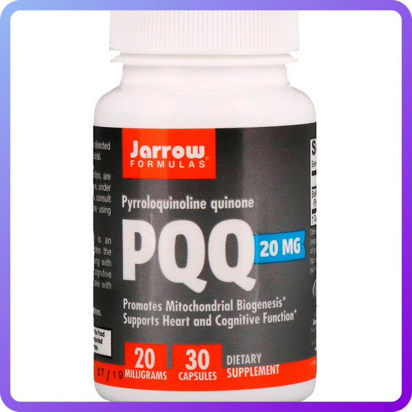 Пирролохинолинхинон Jarrow Formulas PQQ 20 мг 30 капсул (344615)