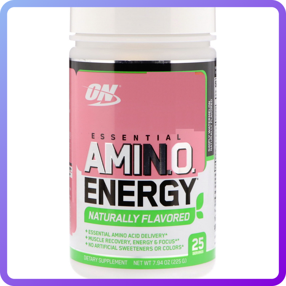 Амінокислоти Optimum Nutrition AmiNO Energy NATURAL flavored 25 порцій 225 г (343299)