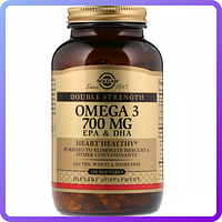 Комплекс незаменимых жирных кислот Solgar Double Strength Omega 3 (EPA & DHA) 700 мг (120 желатиновых капсул)