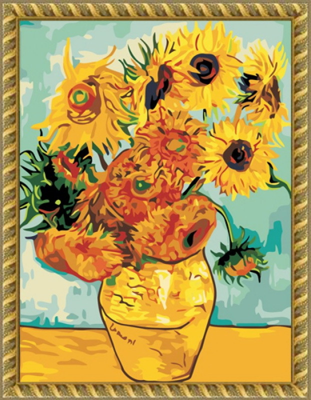 Картина за номерами Babylon Соняшники (MS427) 40 х 50 см, фото 1