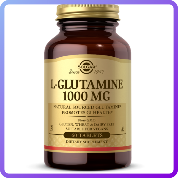 L-Глютамін Solgar L-Glutamine 1000 мг 60 таблеток (344627)