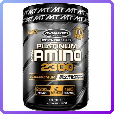 Амінокислоти MuscleTech Platinum 100% Amino 2300 320 таб (343305)