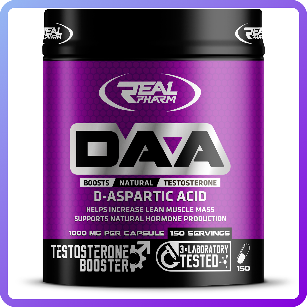 Бустер тестостерону Real Pharm DAA 150 капс (342281)