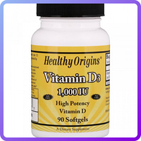 Вітаміни і мінерали Healthy Origins Vitamin D3 1000 IU (90 капс) (108812)