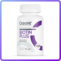 Витамины и минералы Ostrovit Biotin Plus 100 таб (345689)