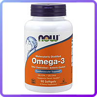 Риб'ячий жир Now Foods OMEGA-3 ENTERIC 90 гель.капс (230192)