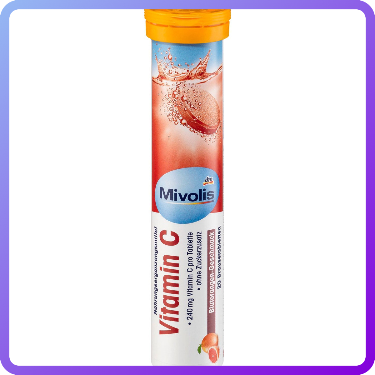 Вітаміни і мінерали Mivolis Vitamin C 20 таб (346732)