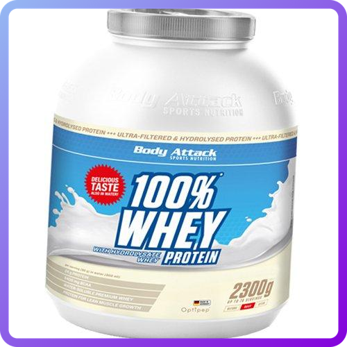 Протеїн Body Attack 100% Whey Protein 2300 г (347746)