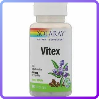 Вітаміни і мінерали Solaray Vitex 400 мг 100 вег.капс (342331)