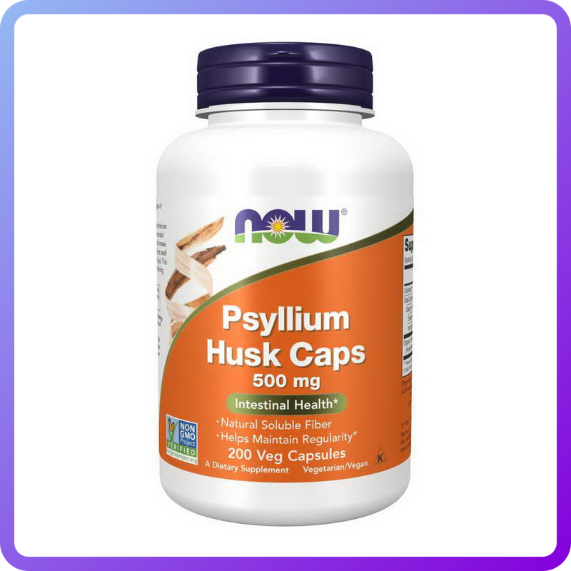 Подорожник Now Foods Psyllium Husk 500 мг 200 вег.капс (345735)