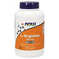 Now L-Arginine 500 mg 250 caps