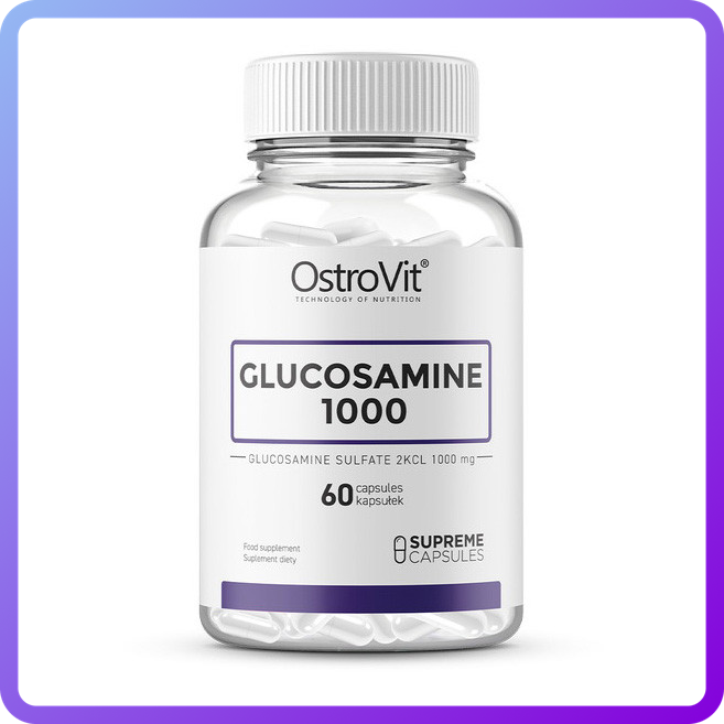 Для суглобів і зв'язок Ostrovit Glucosamine 1000 60 капс (345748)