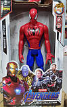 Ігрова фігурка Spider-Man Marvel Avengers Людина Павук іграшка звуки 30 см, фото 4
