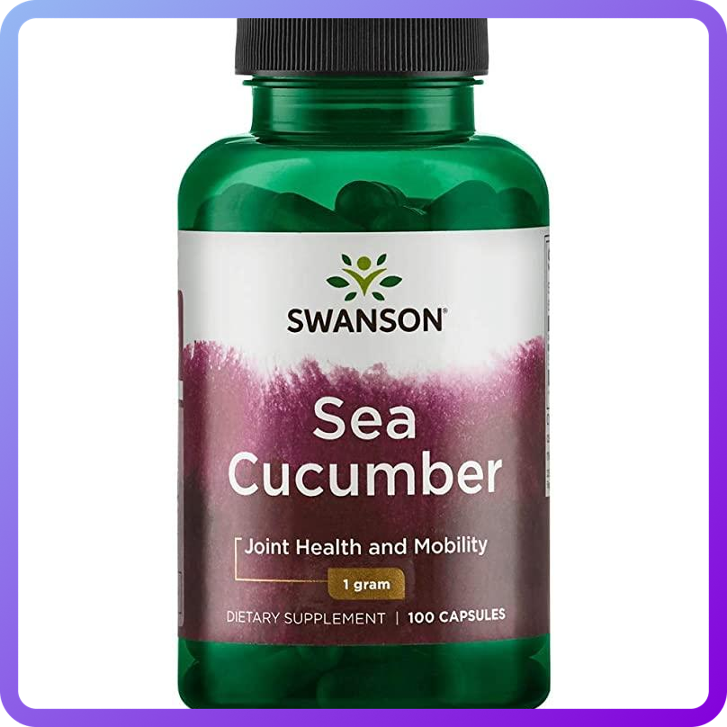 Морський огірок Swanson Premium Sea Cucumber 500 мг 100 капс (346793)