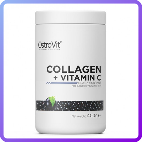 Для суглобів і зв'язок OstroVit Collagen + Vitamin C 400 г (345780)